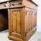 Antique Oak Railway Office Desk 14