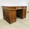 Antique Oak Railway Office Desk 9