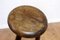 Antique Solid Beech Stool, Image 4