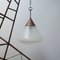 Antique French Conical 2-Tone Pendant Light 2