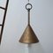 Antique French Conical 2-Tone Pendant Light, Image 4