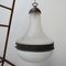 Big Antique German 2-Tone Pendant Light 2