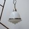 French Stepped Opaline Glass Pendant Light, Image 1