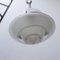 French Stepped Opaline Glass Pendant Light, Image 4