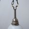 French Stepped Opaline Glass Pendant Light 6