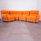 Vintage Modular Sofa in Earthenware-Colored Boucle, 1970s, Set of 4 1