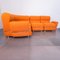 Vintage Modular Sofa in Earthenware-Colored Boucle, 1970s, Set of 4 3