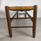 Rustic Style Bench and Stools by Charlotte Perriand, Set of 4, Image 19