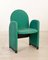 Vintage Stühle mit Grünem Bezug von Gufram, 1980er, 2er Set 2