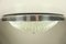 Xl Vintage Austrian Glass & Aluminum Flush Mount, 1960 5