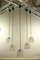 Lámparas colgantes MCM vintage de vidrio tubo de Doria Leuchten, años 60. Juego de 5, Imagen 4