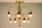 Vintage 12-Light Chandelier by Gaetano Sciolari, 1970s 2