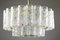 Pyramid-Shaped Glass Tube MCM Chandelier from Doria Leuchten 7