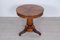 Table Ronde Charles X en Noyer, Italie, Fin 1800s 1