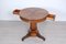 Charles X Round Table in Walnut, Italy, Late 1800s, Image 5