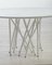 Metal & Carrara Marble Model Octopus Table by Marco Colombo for Arflex 2