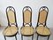 Bentwood 207R Chairs by Michael Thonet for Thonet, Germany, 1980s, Set of 3 3