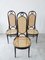 Bentwood 207R Chairs by Michael Thonet for Thonet, Germany, 1980s, Set of 3 2