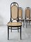 Bentwood 207R Chairs by Michael Thonet for Thonet, Germany, 1980s, Set of 3 5