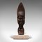 Antique African Ornamental Hand-Carved Ebony Female Bust, 1900s, Image 2