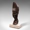 Antique African Ornamental Hand-Carved Ebony Female Bust, 1900s 3