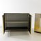 Italienische Sideboards aus Messing und Chrom, 1970er, 2er Set 4