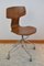 Verstellbarer Modell 3113 Schreibtischstuhl von Arne Jacobsen für Fritz Hansen 6