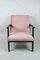 Fauteuil Vintage en Velours Rose, 1970s 9