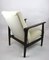 Vintage Beige Velvet Lounge Chair, 1970s 11