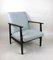 Vintage Light Blue Lounge Chair, 1970s 9