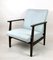 Vintage Light Blue Lounge Chair, 1970s 3