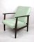 Fauteuil Vintage Vert Clair, 1970s 3