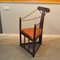 Arts & Crafts Corner Chair with Leather Turned Straps, Image 3