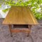 Rustic Solid Oak Table with 2 Drawers, Image 3