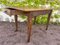 Rustic Solid Oak Table with 2 Drawers 14