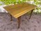 Rustic Solid Oak Table with 2 Drawers 4