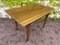 Rustic Solid Oak Table with 2 Drawers, Image 4
