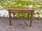 Rustic Solid Oak Table with 2 Drawers 11