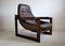 Mid-Century Modern Brazilian Mahogany and Leather Lounge Chairs from Percival Lafer, Set of 2 10