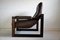 Mid-Century Modern Brazilian Mahogany and Leather Lounge Chairs from Percival Lafer, Set of 2, Image 7