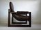 Mid-Century Modern Brazilian Mahogany and Leather Lounge Chairs from Percival Lafer, Set of 2, Image 14