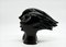 Murano Heads Sculpture in Black Glass by Sergio Rossi, 1970s 3