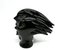 Murano Heads Sculpture in Black Glass by Sergio Rossi, 1970s 2