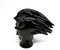 Murano Heads Sculpture in Black Glass by Sergio Rossi, 1970s, Image 2