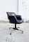 Chaise de Bureau Mid-Century en Cuir de Cassina, Italie, 1960s 10