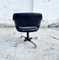 Mid-Century Leather Desk Chair from Cassina, Italy, 1960s 8