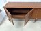 Italian Zebra Wood Sideboard with 2 Doors & 4 Flap Drawers with Bar, 1960s 4