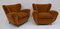 Art Deco Chairs by Guglielmo Ulrich, Italy, 1940s, Set of 2 1
