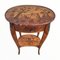 Antique Inlaid Kidney Shaped Table, Image 1