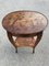 Antiker Nierenförmiger Tisch mit Intarsien 14